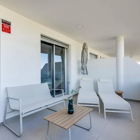 Sea View In Cancelada - Oceana Gardens - Pool, Gym & Family-friendly *