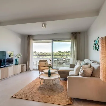 Sea View In Cancelada - Oceana Gardens - Pool, Gym & Family-friendly شقة