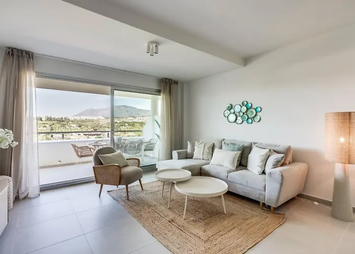 Sea View In Cancelada - Oceana Gardens - Pool, Gym & Family-friendly *