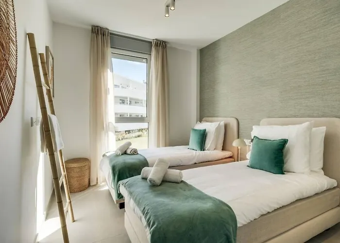 Sea View In Cancelada - Oceana Gardens - Pool, Gym & Family-friendly