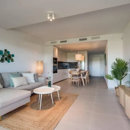 דירה Sea View In Cancelada - Oceana Gardens - Pool, Gym & Family-friendly *