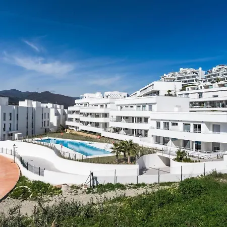 Sea View In Cancelada - Oceana Gardens - Pool, Gym & Family-friendly אסטפונה