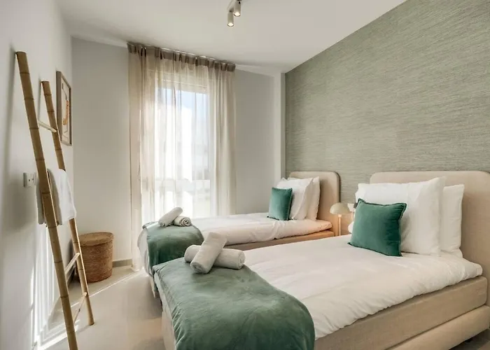 Sea View In Cancelada - Oceana Gardens - Pool, Gym & Family-friendly *